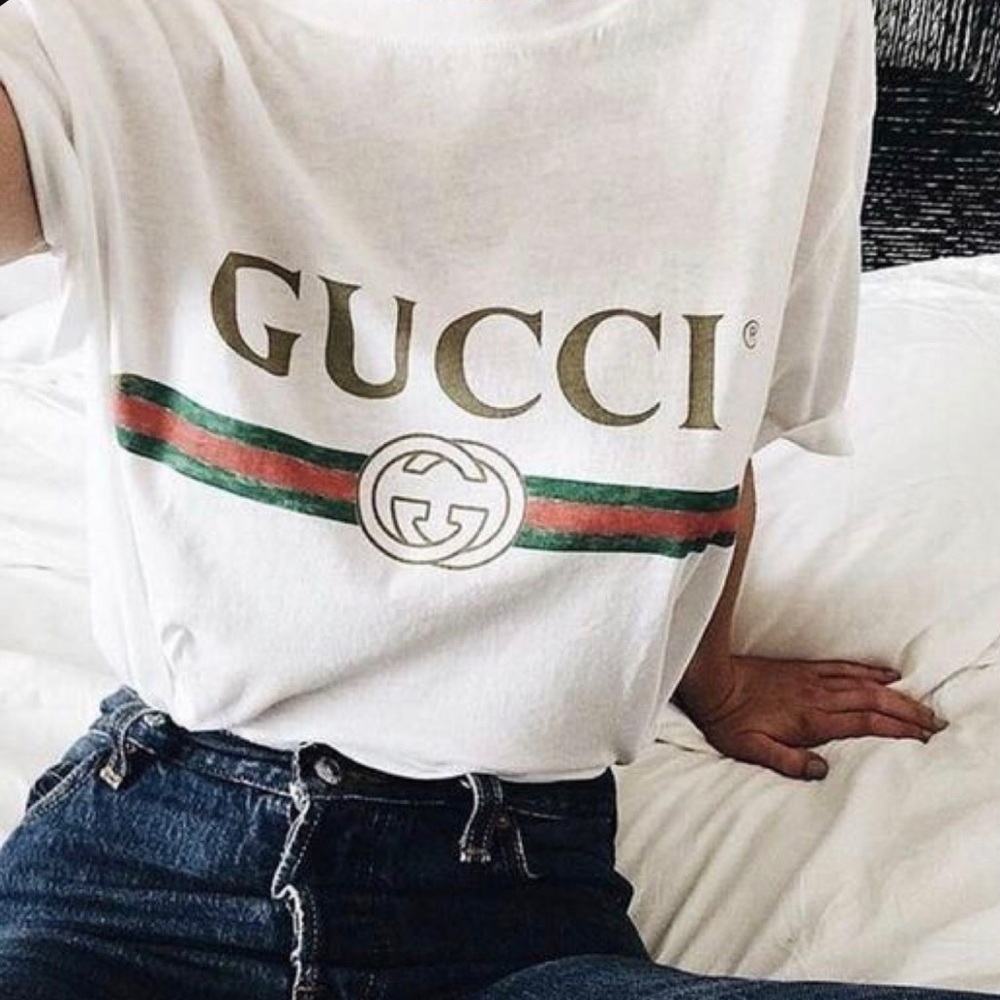 Gucci Vintage Logo Tee